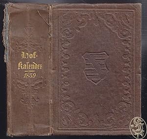 Gothaischer genealogischer Hof-Kalender auf das Jahr 1859.