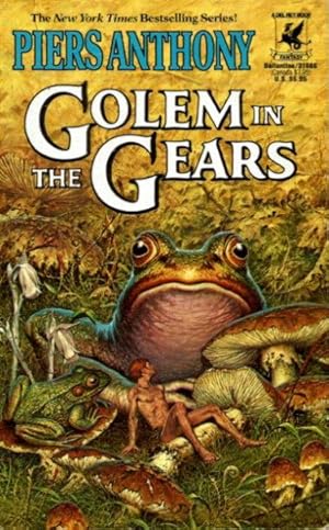 Seller image for GOLEM IN GEARS ( Xanth 9 ) for sale by Grandmahawk's Eyrie