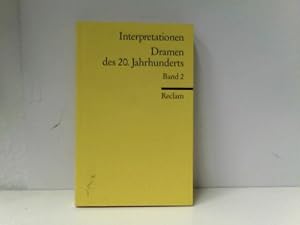 Bild des Verkufers fr Interpretationen: Dramen des 20. Jahrhunderts: 13 Beitrge zum Verkauf von ABC Versand e.K.