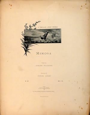 Mimosa. Poésie de Armand Silvestre. Op. 109