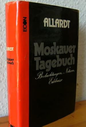 Moskauer Tagebuch : Beobachtungen, Notizen, Erlebnisse.