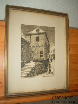 Seller image for Tersteegenhaus (Eingang Teinerstrae) von O. Jeneck. for sale by Versandantiquariat Gebraucht und Selten