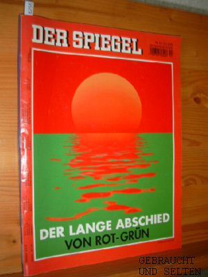 Der Spiegel Nr. 12, 21.03.2005. Titel: Der lange Abschied von Rot-Grün.