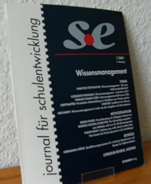 journal für schulentwicklung. 1/2001 Wissensmanagement