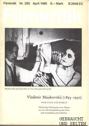 Filmkritik. 24. Jahrgang, 4. Heft. 280. Heft der Gesamtfolge. April 1980. Vladimir Majakovskij (1...