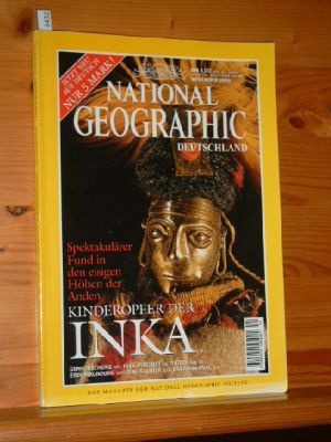 National Geographic Deutschland 11/1999 Genforschung - Irak - Inka-Mumien - Tigerhaie - Erdumrund...