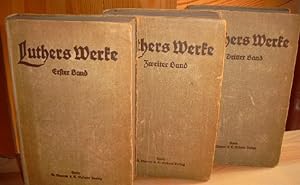 Luthers Werke in Auswahl. 4 Bände Unter Mitwirkung von Albert Leitzmann, herausgegeben von Otto C...