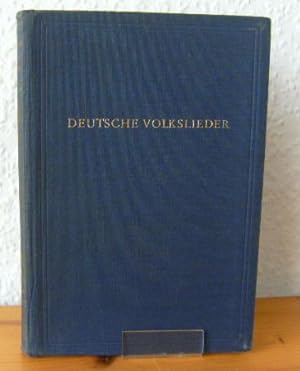 DEUTSCHE VOLKSLIEDER WORT UND WEISE - Wesen und Werden - Dokumente. Notenschrift von Walter Hempel