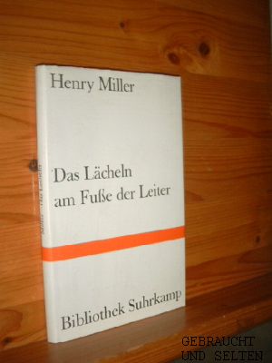 Bild des Verkufers fr Das Lcheln am Fusse der Leiter. [Aus d. Amerikan. von Herbert Zand], Bibliothek Suhrkamp ; Bd. 198. zum Verkauf von Versandantiquariat Gebraucht und Selten