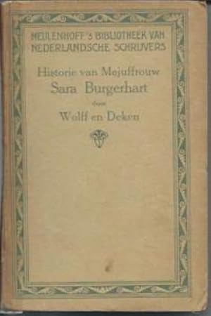 Bild des Verkufers fr HISTORIE VAN MEJUFFROUW SARA BURGERHART zum Verkauf von Leserstrahl  (Preise inkl. MwSt.)