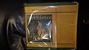 Imagen del vendedor de PETER IBBETSON, IN BEIGE & GREEN LINES AT TOP & BTM DJ OF MAN & WOMAN IN GARDEN HOLDING HANDS & HER IN LONG DRESS WITH Floral HAT STRUNG AROUND her arm, 1932, STATED 1ST MODERN LIBRARY , 210 bks listed back of DJ, a la venta por Bluff Park Rare Books