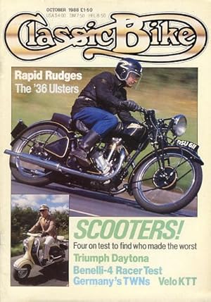 Image du vendeur pour Classic Bike October 1988 mis en vente par Parigi Books, Vintage and Rare