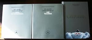 100 Jahre Daimler-Benz. Das Unternehmen. Die Technik. (Daimler-Benz-Edition). (Und): Chronik. Mer...