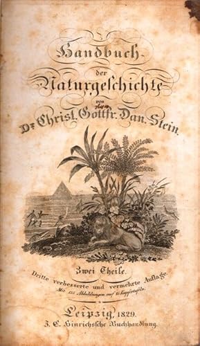 Handbuch der Naturgeschichte für die gebildeten Stände, Gymnasien und Schulen besonders in Hinsic...