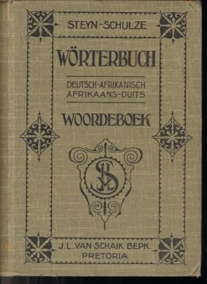 Wörterbuch. Deutsch-afrikanisch. Afrikanisch-deutsch. Woordeboek. Duits-Afrikaans. Afrikaans-Duits.