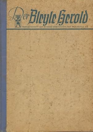 Der Bleyle-Herold, Werkzeitschrift der Betriebs-Gemeinschaft der Wilh. Bleyle K.G. 2. Jahrgang, H...