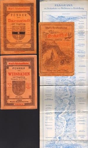Woerl` s Reisehandbücher. Das Neckarthal von Heidelberg bis Heilbronn und seine Seitenthäler.