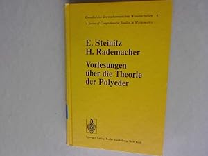 Bild des Verkufers fr Vorlesungen ber die Theorie der Polyeder unter Einschluss der Elemente der Topologie. Grundlehren der mathematischen Wissenschaften, Band 41. zum Verkauf von Antiquariat Bookfarm