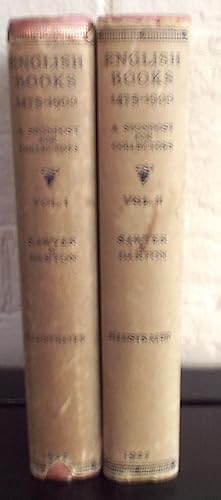 English Books 1475-1900: A Signpost for Collectors (2 Volume Set)