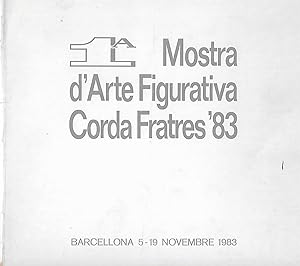Bild des Verkufers fr 1 mostra d' arte figurativa Corda fratres '83 zum Verkauf von Libreria Del Corso