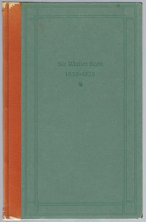 Imagen del vendedor de Sir Walter Scott 1832-1932 a la venta por Crask Books