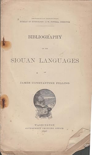 Seller image for Bibliography of the Siouan languages for sale by PRISCA