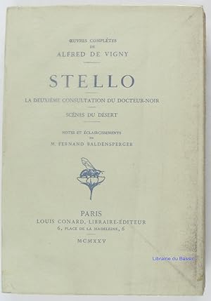 Seller image for Stello La deuxime consultation du Docteur-Noir Scnes du Dsert for sale by Librairie du Bassin