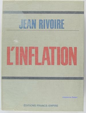Image du vendeur pour L'inflation mis en vente par Librairie du Bassin
