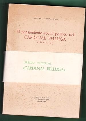 Seller image for EL PENSAMIENTO SOCIAL-POLITICO DEL CARDENAL BELLUGA (1662-1743). for sale by Librera DANTE