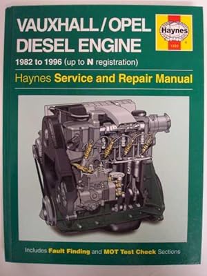 Seller image for Vauxhall/Opel Diesel Engine Service and Repair Manual (Haynes Service and Repair Manuals) for sale by Maynard & Bradley