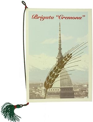CALENDARIO DELLA BRIGATA "CREMONA" 1994 con cordoncino originale.: