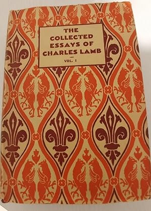 The Collected Essays of Charles Lamb Vol.1