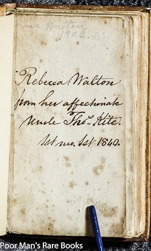 THE IMITATION OF CHRIST IN THREE BOOKS:: by Thomas A Kempis. translated From The Latin, by John ...