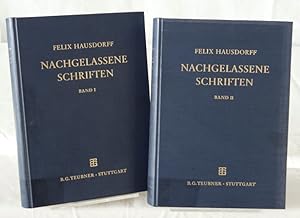 Nachgelassene Schriften. Studien und Referate. Hrsg. v. Günter Bergmann.