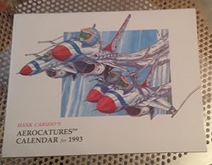 Bild des Verkufers fr Hank Caruso's Aerocatures Calendar for 1993 zum Verkauf von Xochi's Bookstore & Gallery