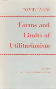 Seller image for Forms and Limits of Utilitarianism for sale by Sutton Books