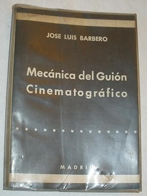 Imagen del vendedor de Mecnica del guin cinematogrfico. a la venta por Aaromadelibros