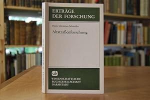 Altstrassenforschung. Erträge der Forschung Bd. 170