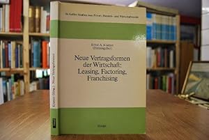 Bild des Verkufers fr Neue Vertragsformen der Wirtschaft. Leasing, Factoring, Franchising. St. Galler Studien zum Privat-, Handels- und Wirtschaftsrecht Bd. 5 zum Verkauf von Gppinger Antiquariat