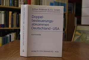 Immagine del venditore per Doppelbesteuerungsabkommen Deutschland - USA. Kommentar. venduto da Gppinger Antiquariat