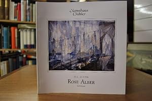 Seller image for Rose Alber. Ausstellung vom 25.3.-23.4.1994. for sale by Gppinger Antiquariat