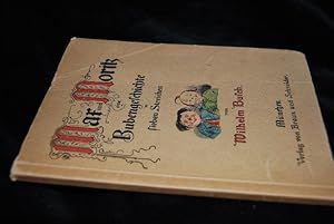 Bild des Verk�ufers f�r Max und Moritz eine Bubengeschichte in sieben Streichen. zum Verkauf von G�ppinger Antiquariat