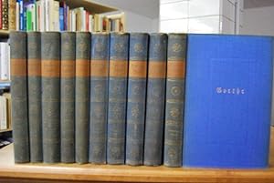 Bild des Verkufers fr Goethes Werke in sechs Haupt- und vier Ergnzungsbnden. zum Verkauf von Gppinger Antiquariat