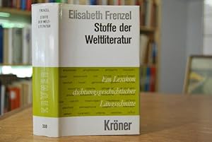 Bild des Verkufers fr Stoffe der Weltliteratur. Ein Lexikon dichtungsgeschichtlicher Lngsschnitte. Krners Taschenausgabe Band 300 zum Verkauf von Gppinger Antiquariat