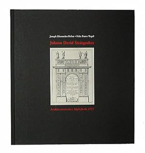 Seller image for Johann David Steingruber. Architectonisches Alphabeth 1773. for sale by antiquariat peter petrej - Bibliopolium AG
