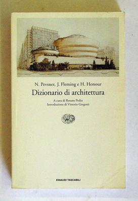Bild des Verkufers fr Dizionario di architettura. zum Verkauf von antiquariat peter petrej - Bibliopolium AG