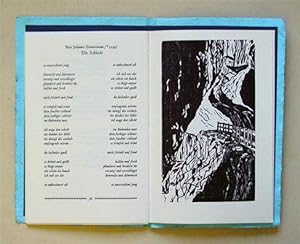 Quell-Druck. Ein Buch mit alten und neuen Texten und Gedichten verschiedener Autoren sowie Holzsc...