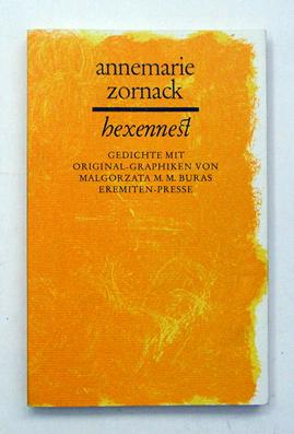 Seller image for Hexennest. Gedichte mit Original-Graphiken von Malgorzata M. M. Buras. for sale by antiquariat peter petrej - Bibliopolium AG