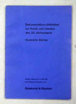 Dokumentations-Bibliothek zur Kunst und Literatur des 20. Jahrhunderts. Illustrierte Bücher.