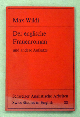 Imagen del vendedor de Der englische Frauenroman und andere Aufstze. a la venta por antiquariat peter petrej - Bibliopolium AG